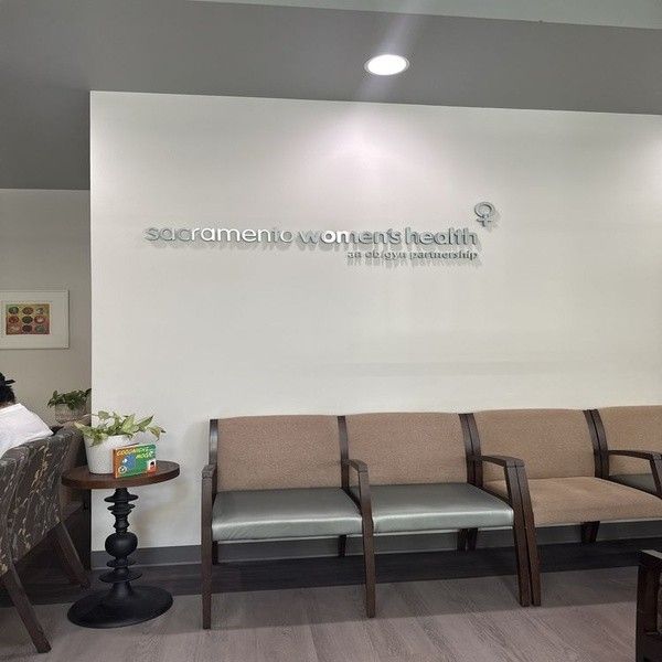 Sacramento Women's Health patient wait room<br />
