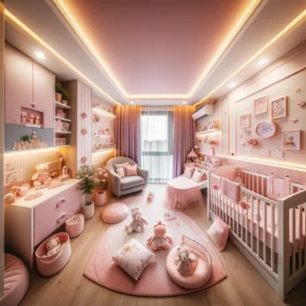 Intended parents should start preparing their nursery room early on to have plenty of time before their baby's arrival